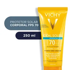 Protetor Solar Corporal Idéal Soleil Fps70 200ml Vichy Foto mini 2