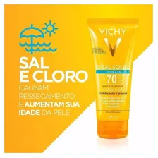 Protetor Solar Corporal Idéal Soleil Fps70 200ml Vichy Foto mini 3