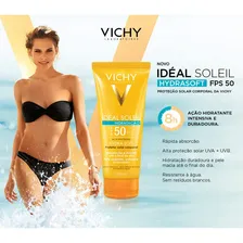 Protetor Solar Corporal Idéal Soleil Fps70 200ml Vichy Foto mini 4