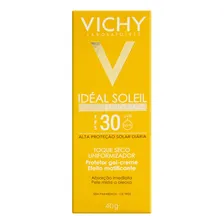 Protetor Solar Efeito Base FPS 30 Vichy Idéal Soleil Caixa 40g Foto mini 1