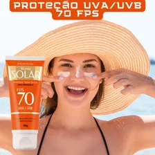 Protetor Solar Facial 70 Fps + Protetor Solar Labial 30 Fps Foto mini 4