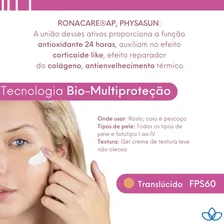 Protetor Solar Facial Bio-sunprotect Fps60 Antienvelhecimento - Cor Translucido - Bioage Foto mini 3