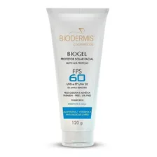 Protetor Solar Facial Biogel Fps 60 Pele Oleosa Biodermis Foto mini 2