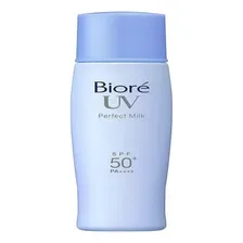 Protetor Solar Facial Bioré Perfect Milk Spf 50 Foto  mini 1