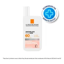 Protetor Solar Facial Fluido Com Cor Anthelios Hydraox Fps60 Foto mini 1