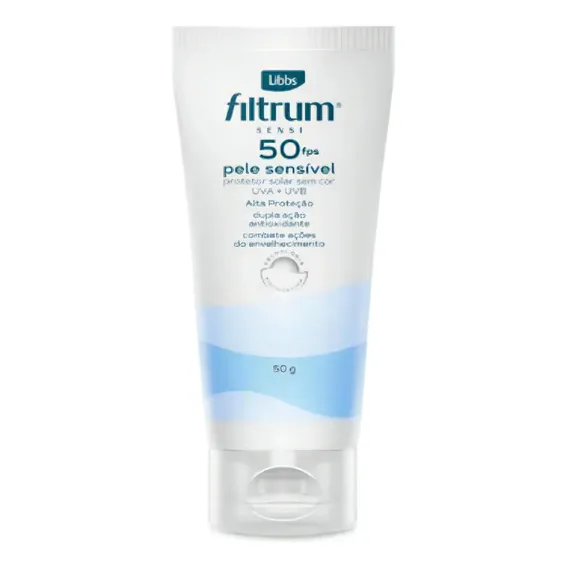 Protetor Solar Filtrum Sensi Fps50 50g Foto 1