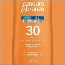 Protetor Solar Fps 30 200ml Cenoura & Bronze Foto mini 3