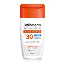 Protetor Solar FPS 30 Helioderm Suncare Frasco 120g Foto mini 1
