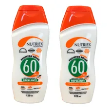 Protetor Solar Fps 60 Repelente 120 Com 2 Peças Nutriex Foto mini 1
