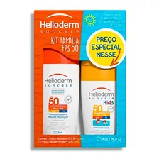 Protetor Solar Helioderm Fps 50 Com 200ml + Solar Kids Fps Foto  mini 1