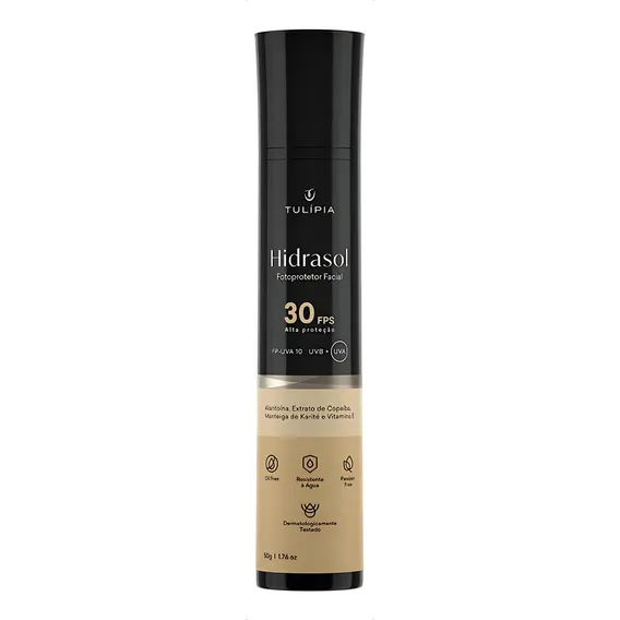 Protetor Solar Hidrasol Bloqueador Facial Pele 30 Fps 50g Foto 1