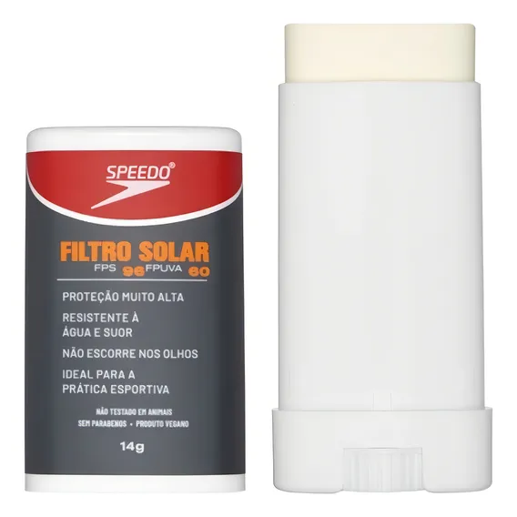 Protetor Solar Incolor Fps 96 Speedo - Pink Cheeks 14g Foto 1