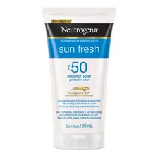 Protetor Solar Neutrogena Sun Fresh Fps 50 120ml Foto mini 1