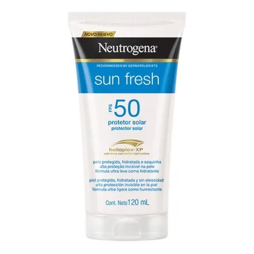 Protetor Solar Neutrogena Sun Fresh Fps 50 120ml Foto 1