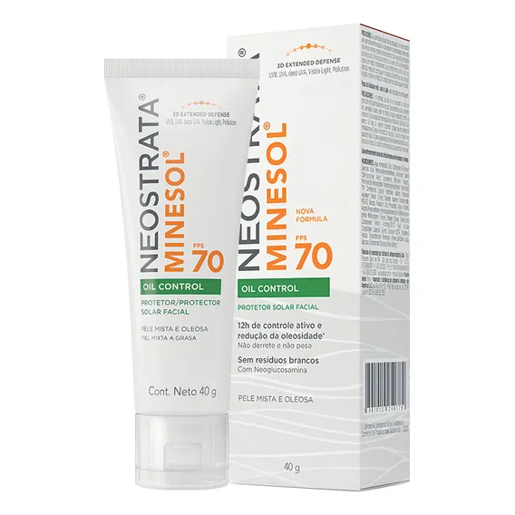 Protetor Solar Oil Control Neostrata Minesol Fps70 - 40g Foto 1