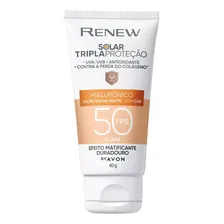Protetor Solar Renew Com Cor Clara Fps 50 Foto  mini 1
