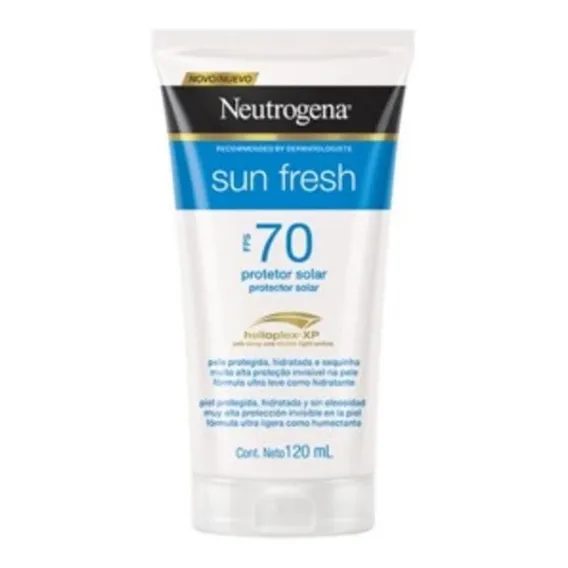 Protetor Solar Sun Fresh Fps70 120ml Neutrogena Foto 1