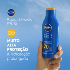 Protetor Solar Sun Protect & Hidrata Fps70 200ml Nivea Foto mini 4