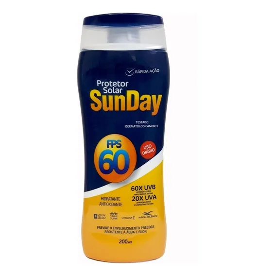 Protetor Solar Sunday Fps 60 200 Foto 1