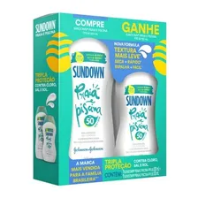 Protetor Solar Sundown Fps 50 200ml + Fps 50 120ml Foto mini 1