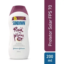Protetor solar Sundown praia e piscina fps 70 200mL Foto mini  3