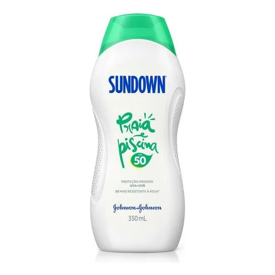 Protetor solar Sundown Protetor Solar Praia e Piscina 50FPS en creme 350mL Foto 1