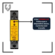 Protetor Surto Dps 20ka 275v Ths Foto mini  3