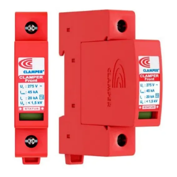 Protetor Surto Dps Clamper Anti Raio Vcl 275v 45ka Classe 2 Foto 1