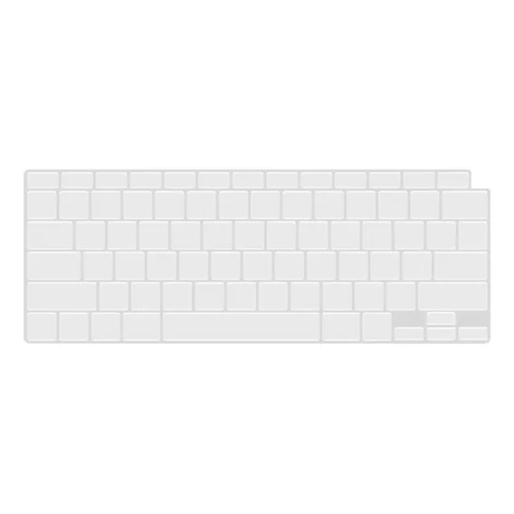 Protetor Teclado Para Macbook Air 13 M1 A2337 - Transparente Foto 1