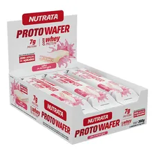Proto Wafer Protobar Havanna Caixa 12 Unidades - Nutrata Sabor Morango Foto mini 1