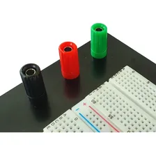Protoboard 1260 Pontos Com Base Em Metal E Bornes Foto mini  2