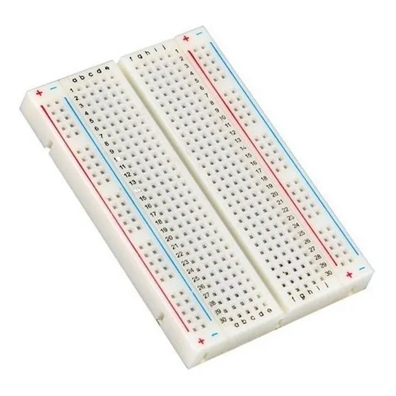 Protoboard 400 Furos Pontos Para Pic Eletronica Foto 1