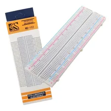 Protoboard 830 Pontos / Breadboard 830 Furos Arduino Foto mini 2