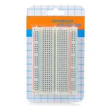 Protoboard Breadboard 400 Pontos Furos Prototipo Arduino Foto mini  3