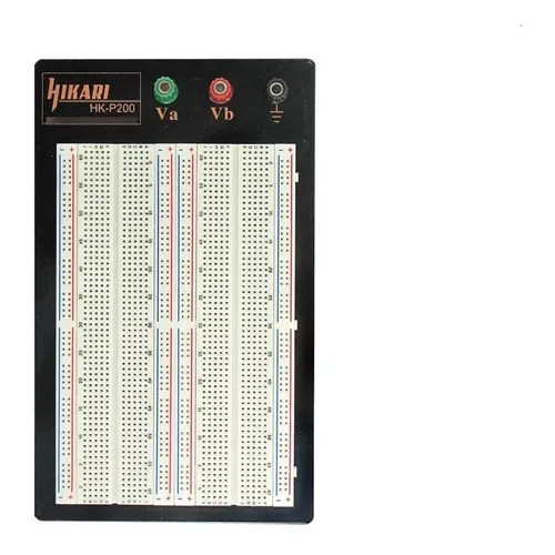 Protoboard Hikari Hk-p200 1660 Furos 3 Bournes Base Aluminio Foto 1
