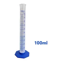Proveta Plástica Graduada 100ml (polipropileno) Nalgon Foto mini 4