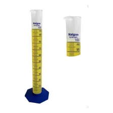 Proveta Plástica Graduada 100ml (polipropileno) Nalgon Foto mini 1
