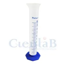 Proveta Plástica Graduada 100ml (polipropileno) Nalgon Foto mini 3