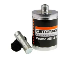 Prumo Cilíndrico Corpo Em Aço Carbono 500g - Starfer Foto mini 2