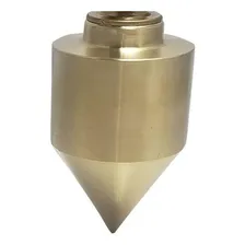 Prumo Metal Amarelo Emava Centro +-550g 7g Foto mini  2