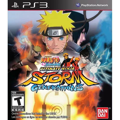 PS3 - Naruto Shippuden: Ninja Storm Generations - Físico Foto 1