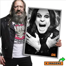 P么ster Ozzy Osboune Madman Mr. Crowley Rock Musica Placa A2 Foto mini 1