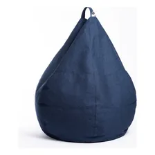 Puff Bean Bag Maxi Jeans Escuro Foto mini 1