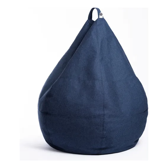 Puff Bean Bag Maxi Jeans Escuro Foto 1