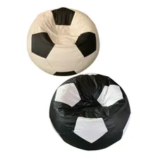 Puff Bola De Futebol G Cor Branco Foto mini 3