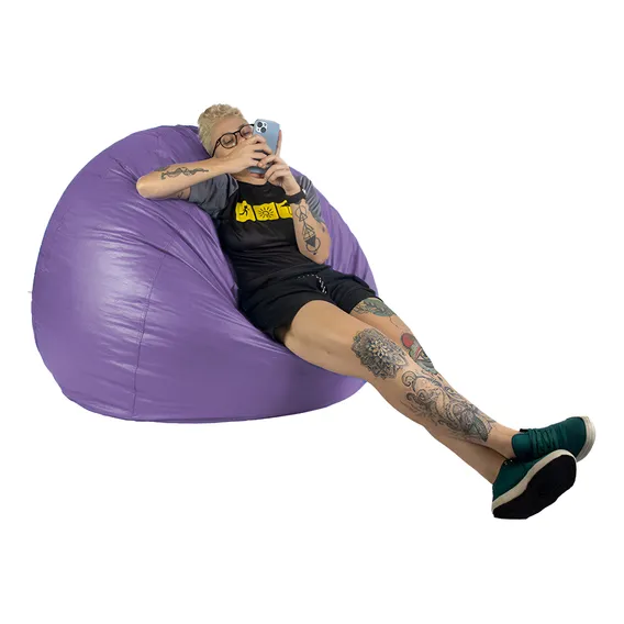 Puff Gigante - Cores Fofão Cor Violeta Foto 1