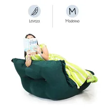Puff Poltrona Alexa Com Enchimento Good Pufes Cor Verde Foto mini 3