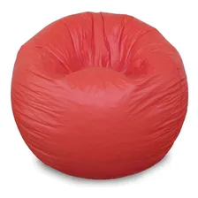Puff Redondo Vermelho Foto  mini 1