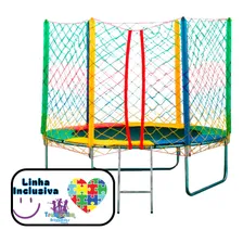 Pula Pula Cama Elástica De 1.83 Nacional 90 Kg Inclusiva Foto  mini 1