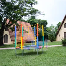 Pula Pula Cama Elastica Lona de salto Preto Foto mini  3